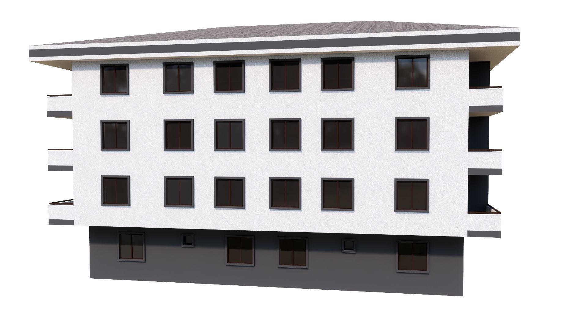 HOUSE 89 Low-poly 3D model_42