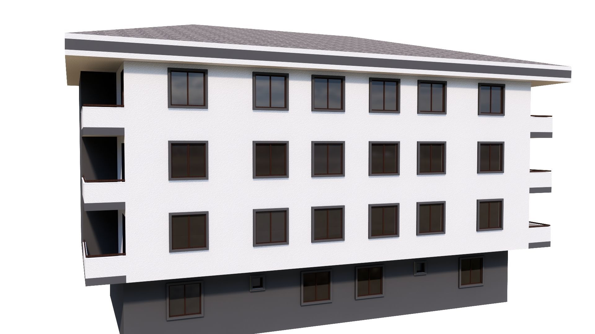 HOUSE 89 Low-poly 3D model_31