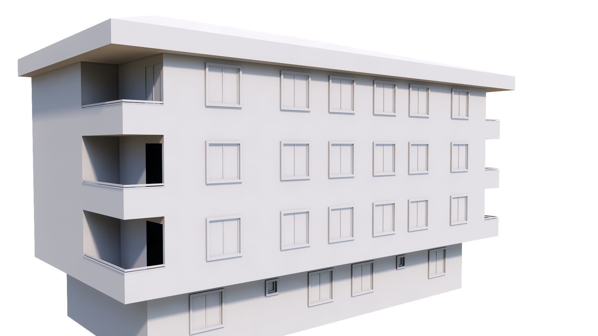 HOUSE 89 Low-poly 3D model_45