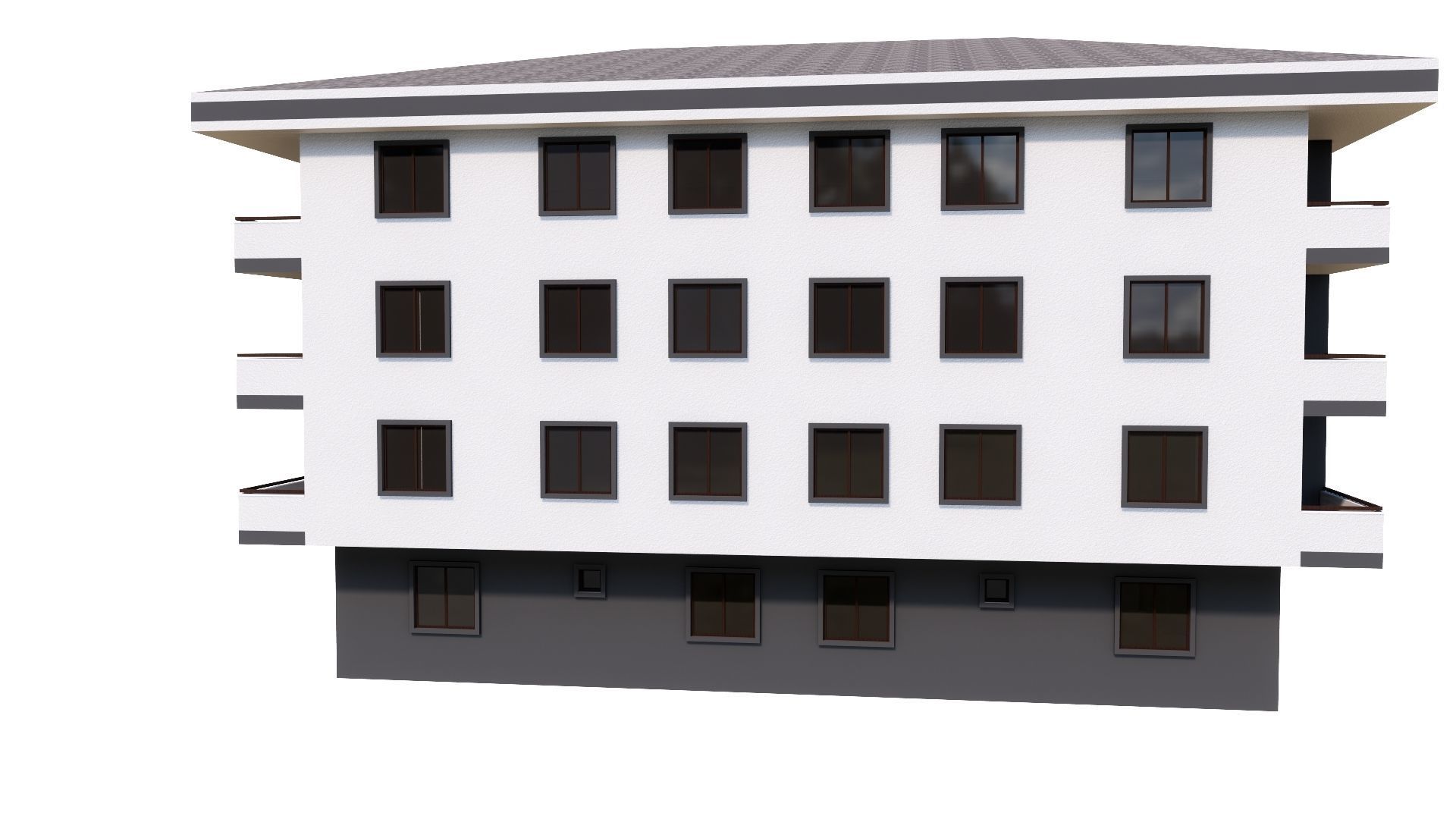 HOUSE 89 Low-poly 3D model_39