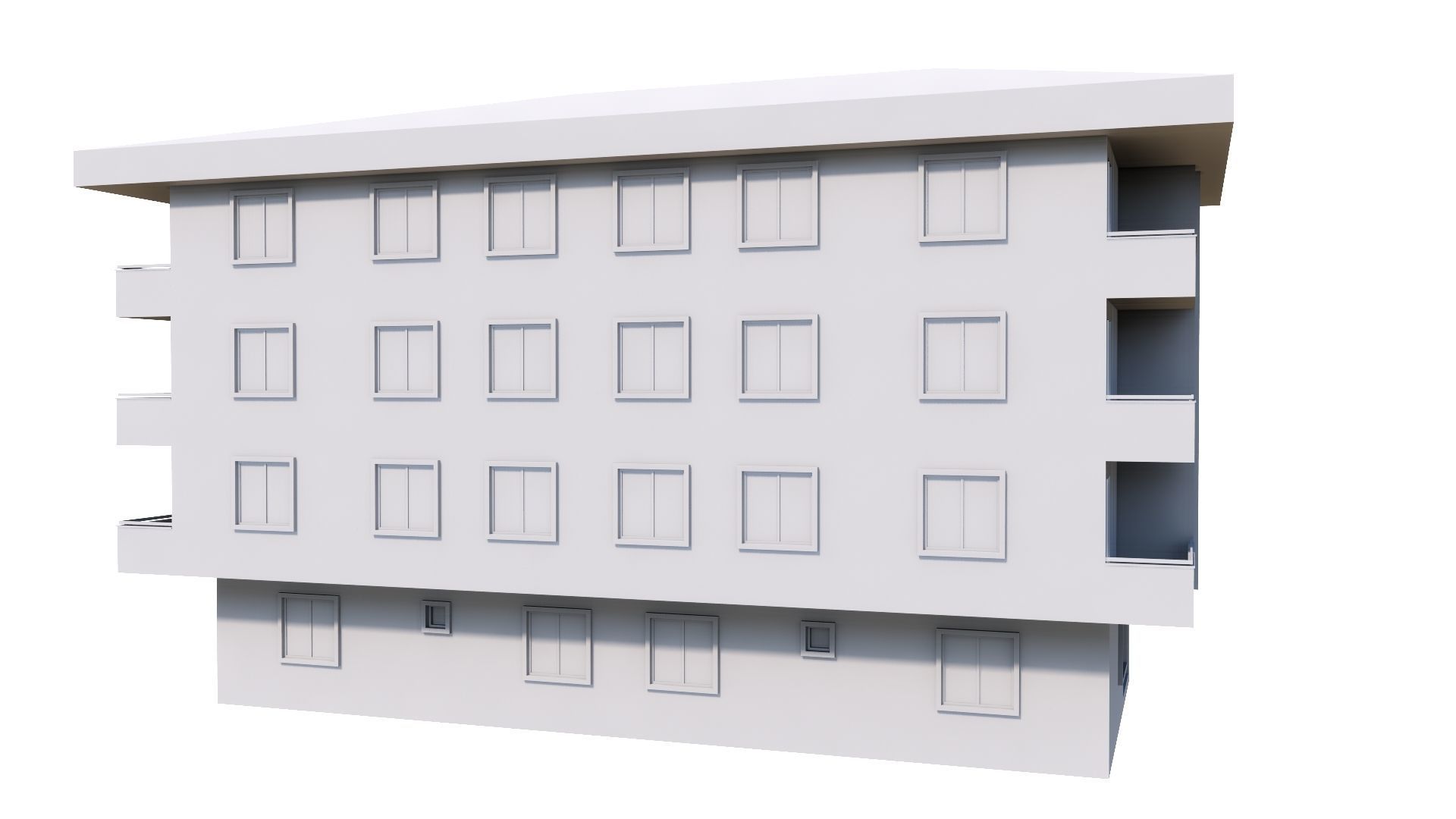 HOUSE 89 Low-poly 3D model_64