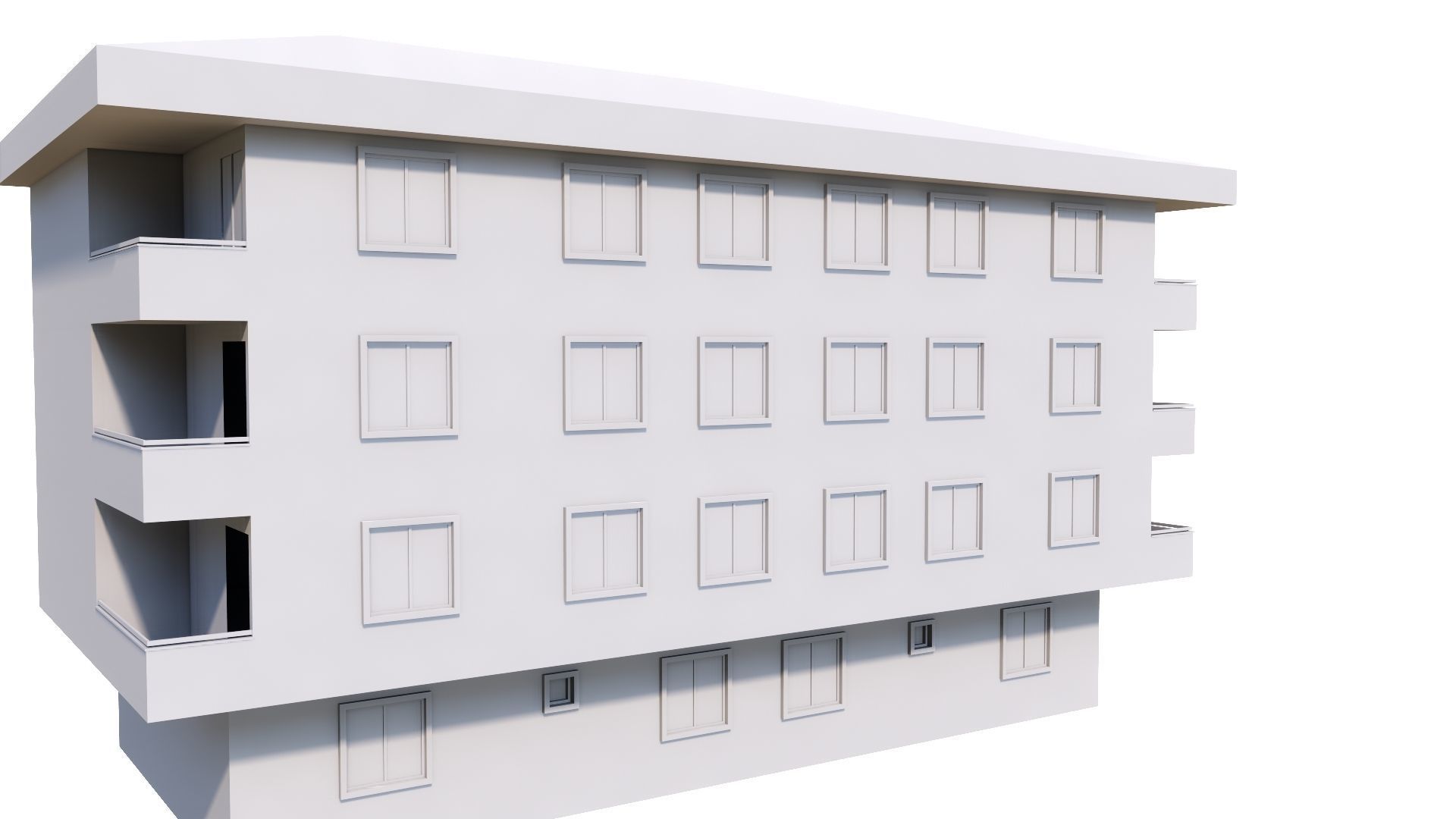 HOUSE 89 Low-poly 3D model_49