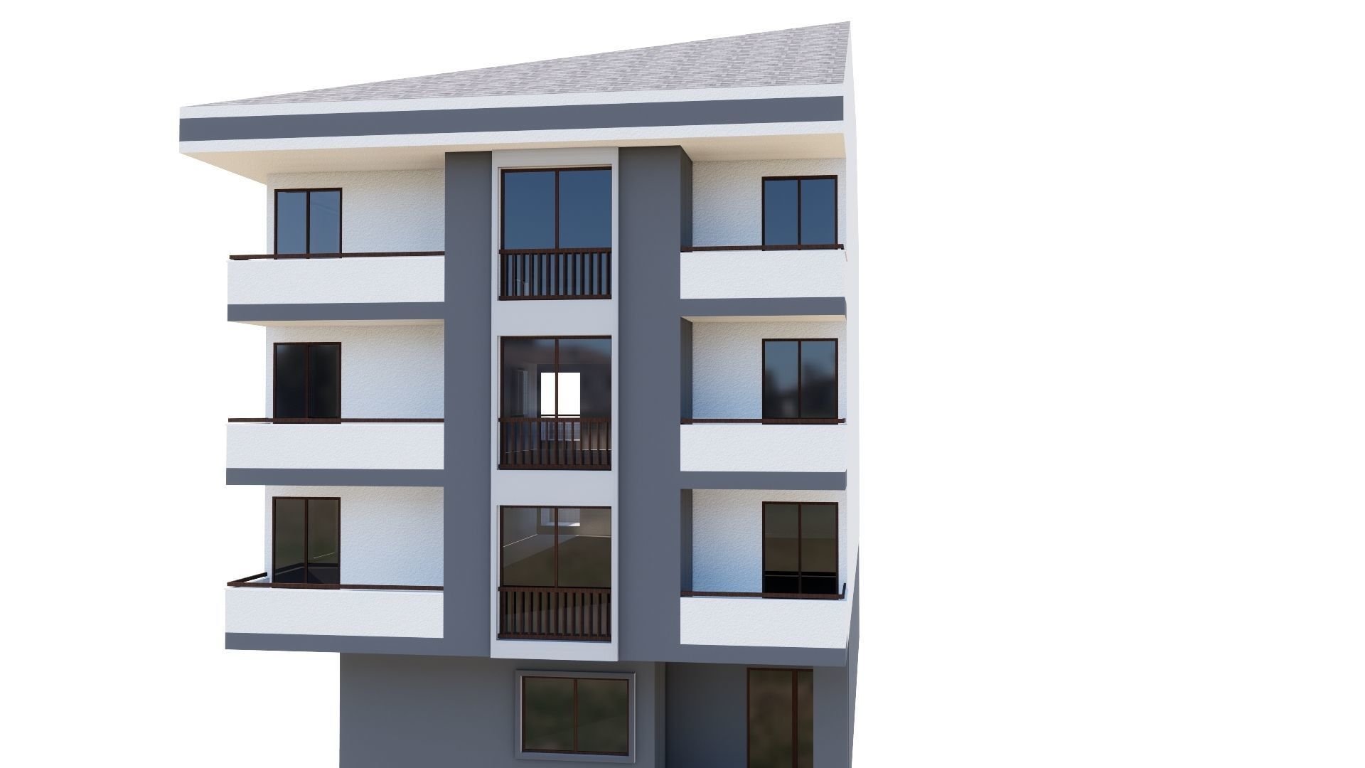 HOUSE 89 Low-poly 3D model_24