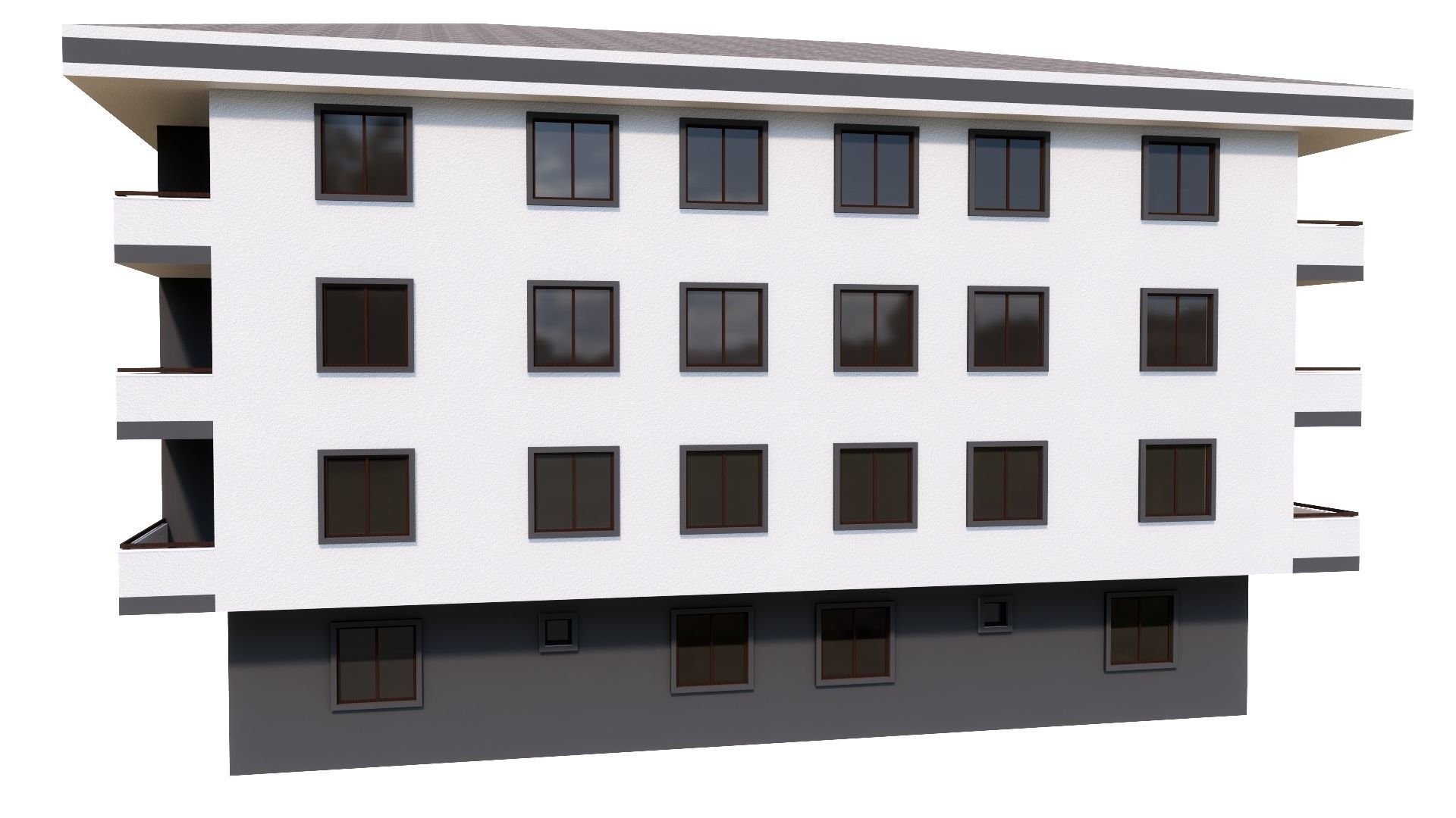 HOUSE 89 Low-poly 3D model_34