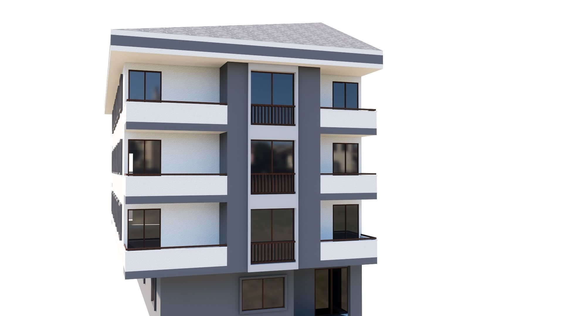 HOUSE 89 Low-poly 3D model_17