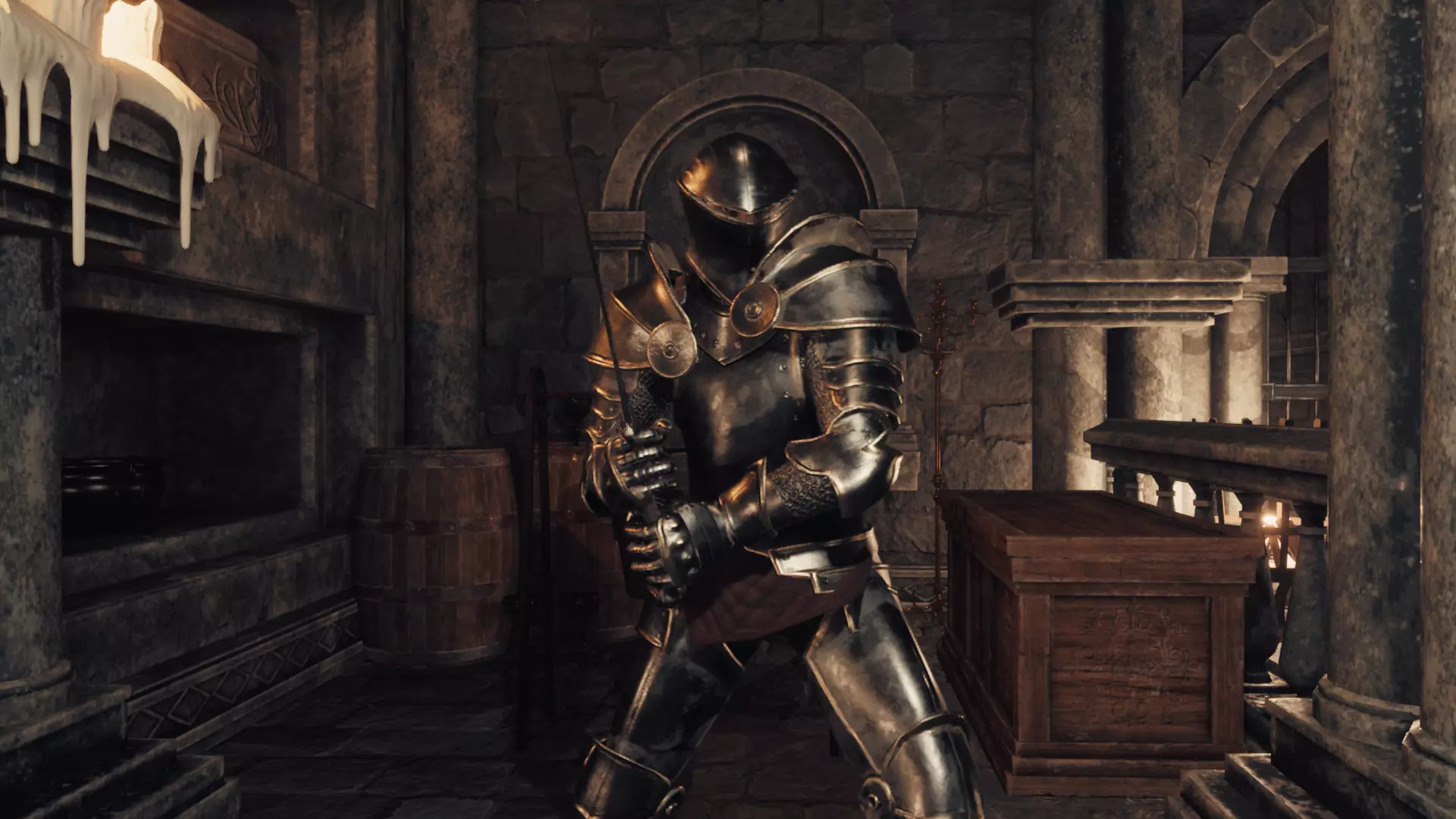 Frogmouth Knight Low-poly 3D model_0