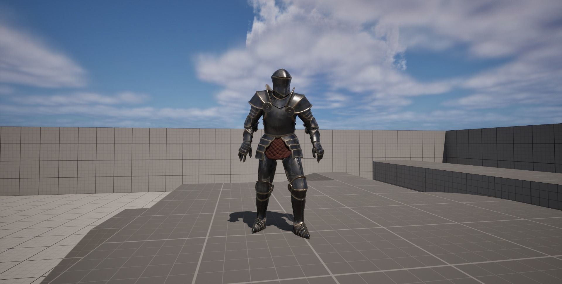 Frogmouth Knight Low-poly 3D model_3