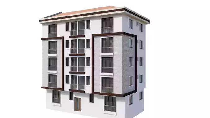 HOUSE 97 Low-poly 3D model