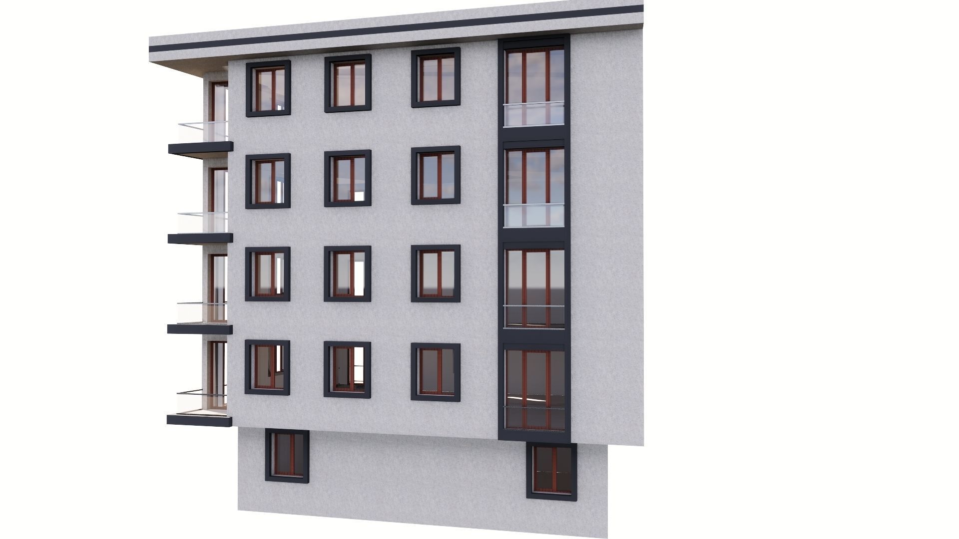 HOUSE 98 Low-poly 3D model_57