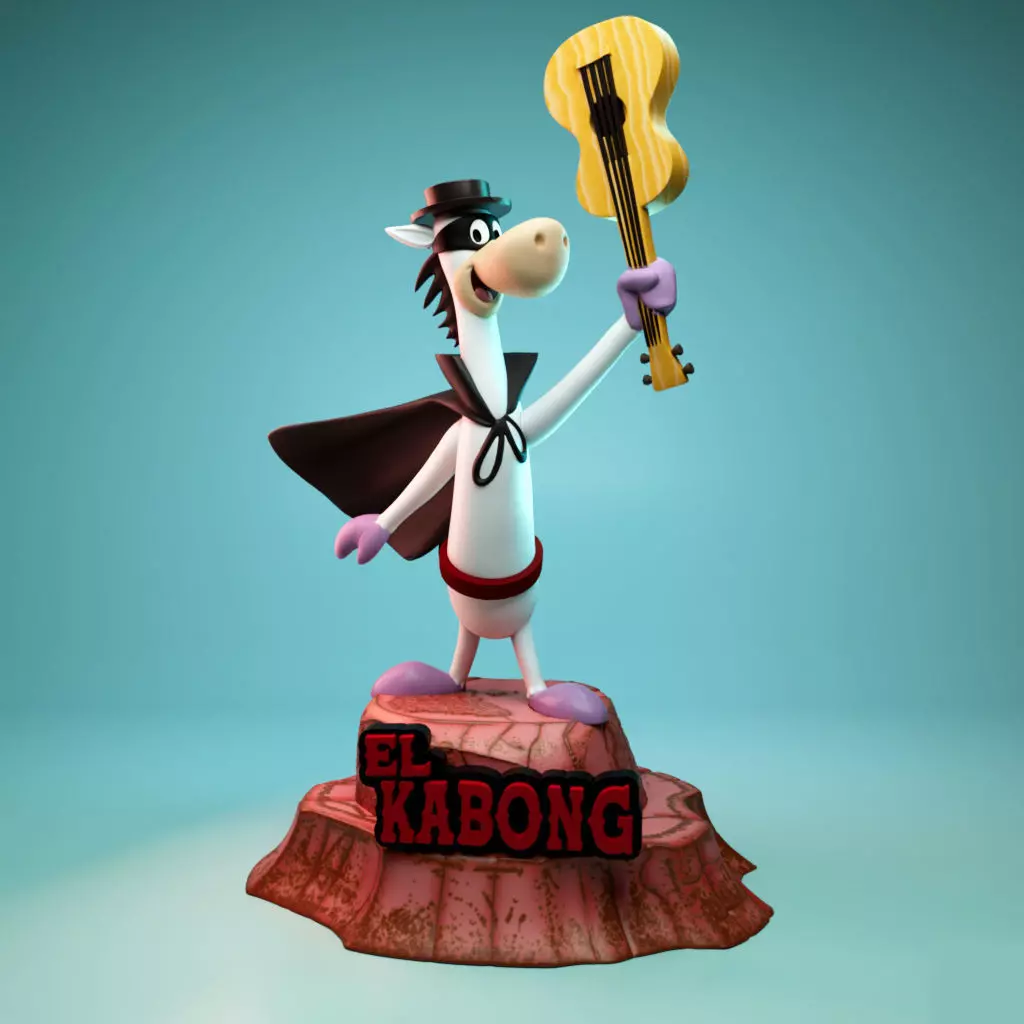 El Kabong - Quick Draw 3D print model_0