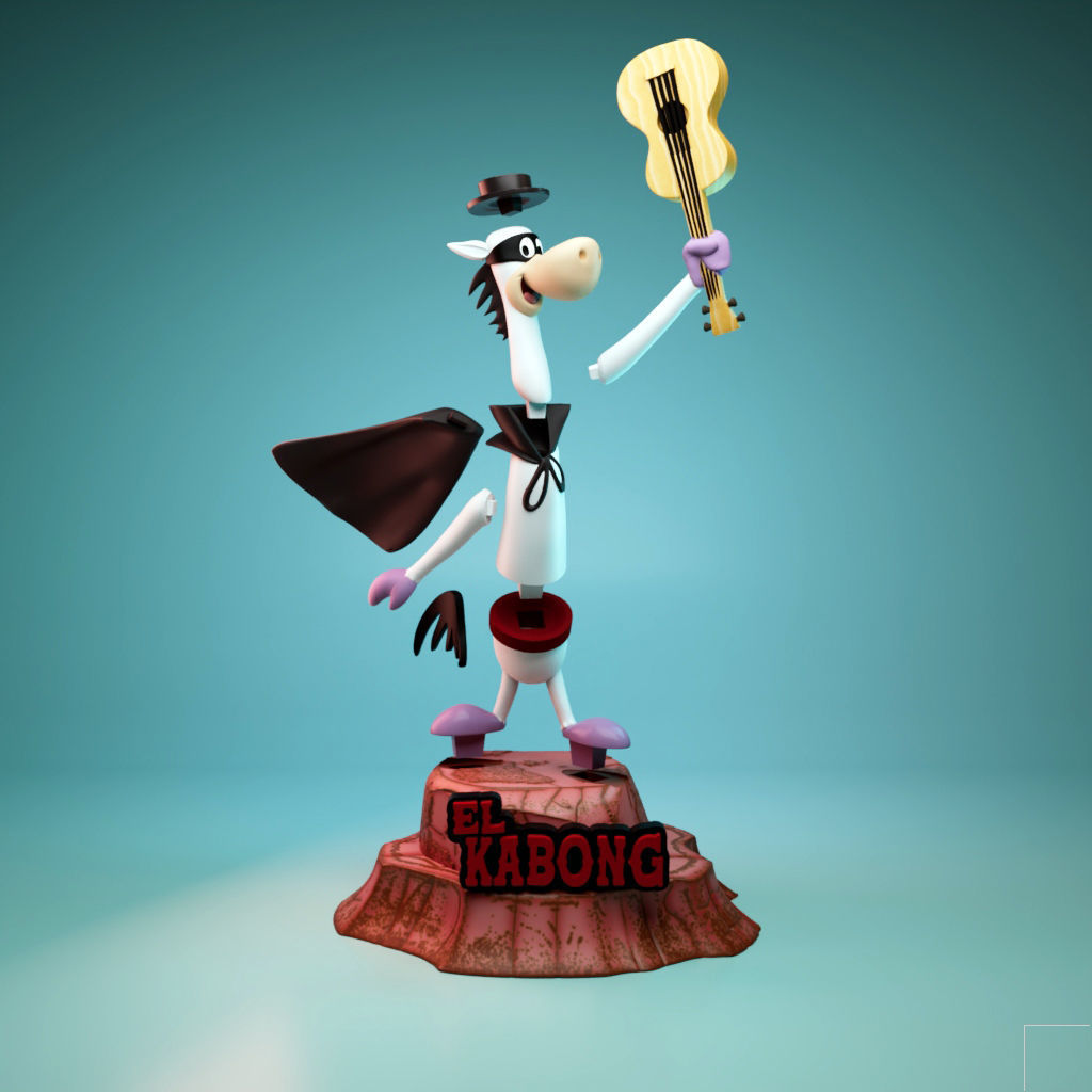 El Kabong - Quick Draw 3D print model_4