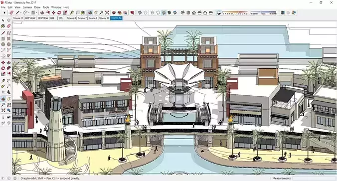 Sketchup Commercial Complex PP5