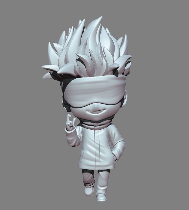 Satoru Gojo - Jujutsu Kaisen 3D print model_4