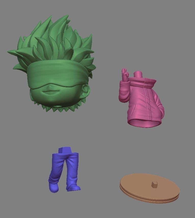 Satoru Gojo - Jujutsu Kaisen 3D print model_9