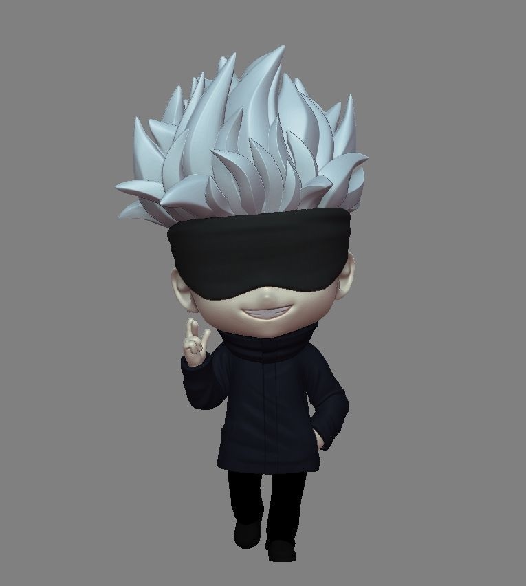 Satoru Gojo - Jujutsu Kaisen 3D print model_3