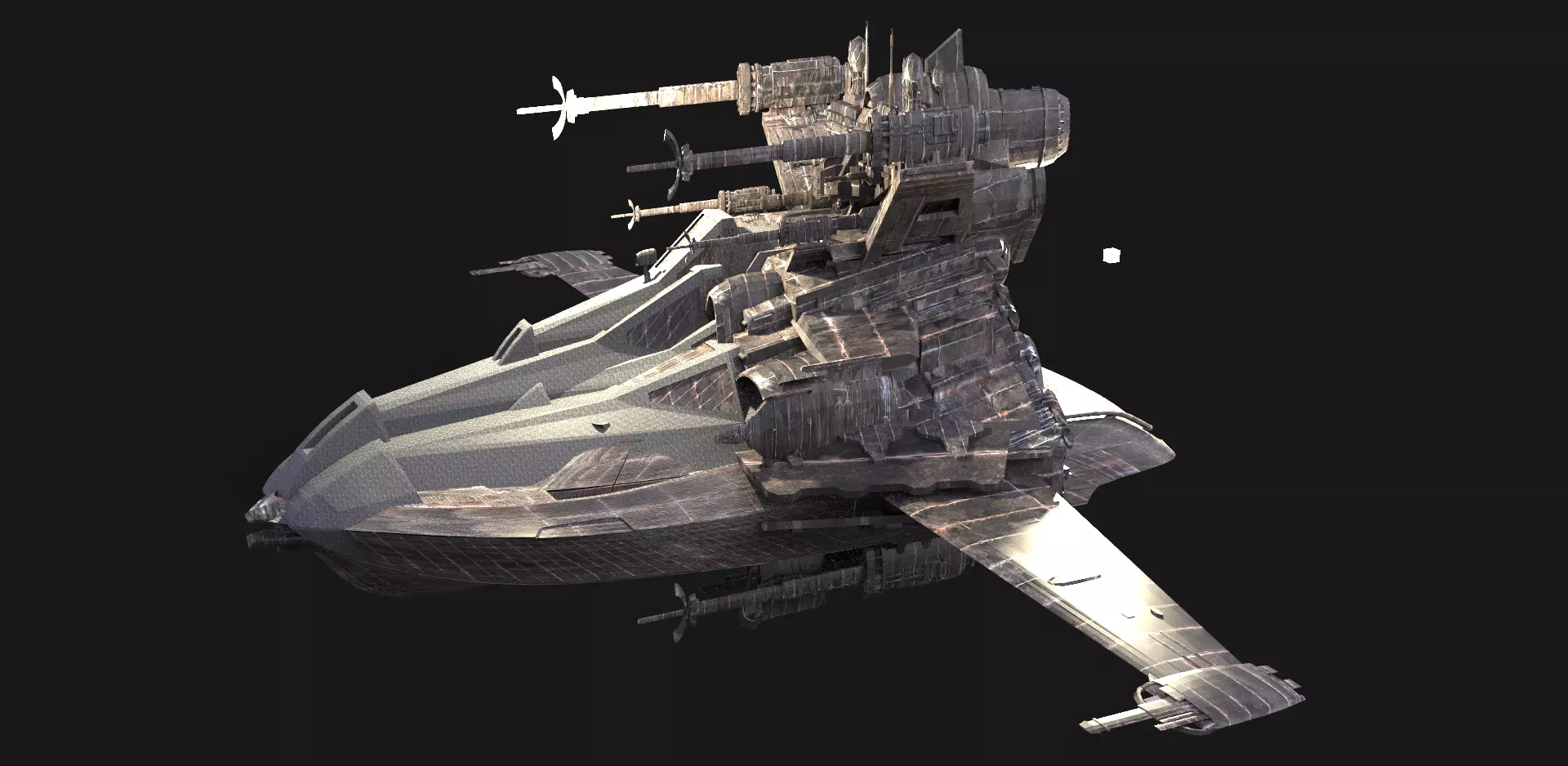 Spaceship Grand reaper 4 3D model