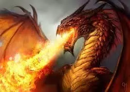Dragon fire hd wallpaper Free low-poly 3D model