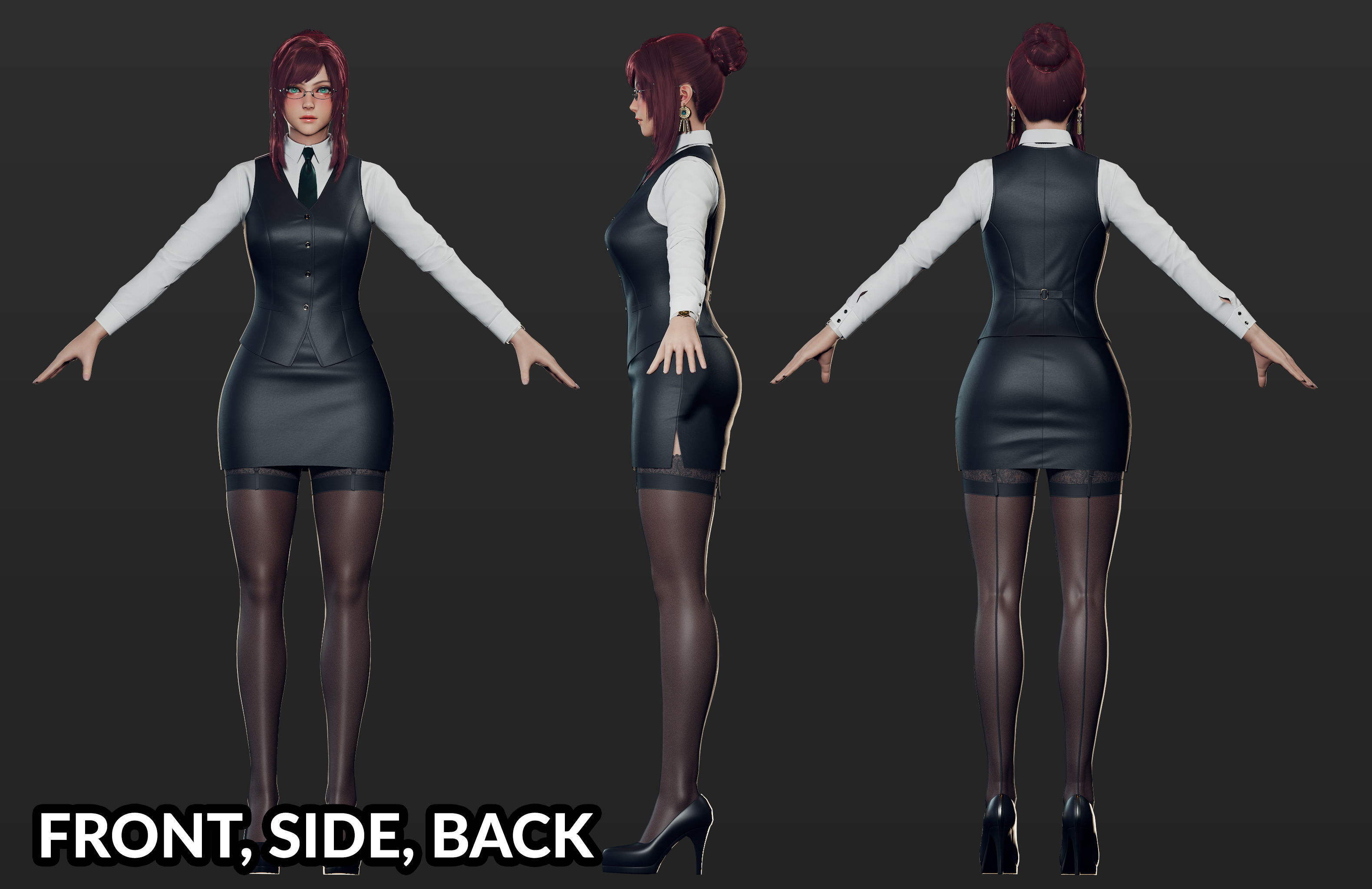 Primrose Deluxe Version - Game Ready Low-poly 3D model_14