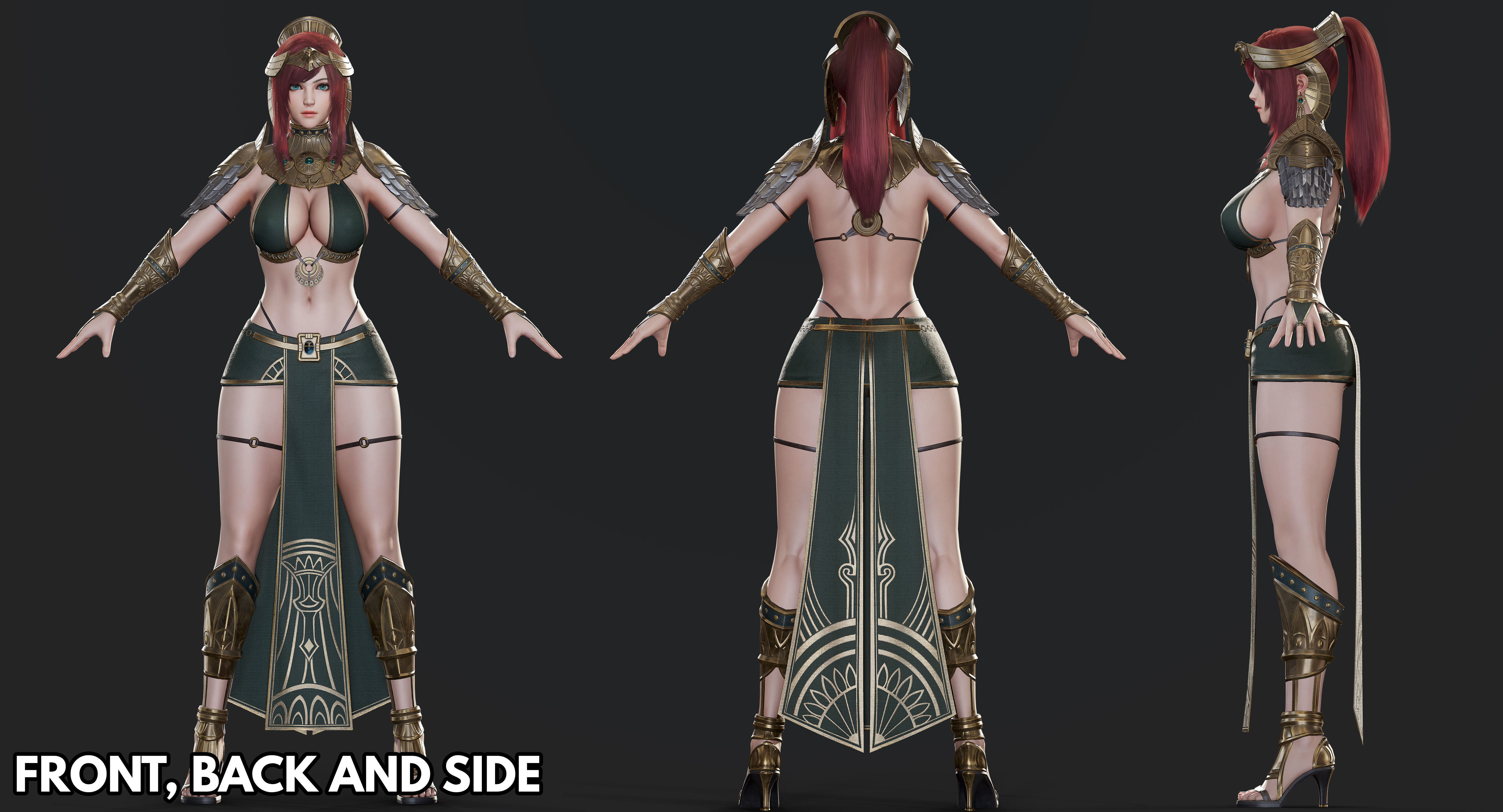 Primrose Deluxe Version - Game Ready Low-poly 3D model_12