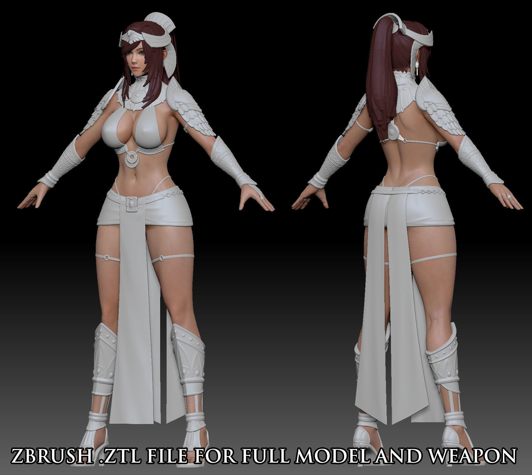 Primrose Deluxe Version - Game Ready Low-poly 3D model_22