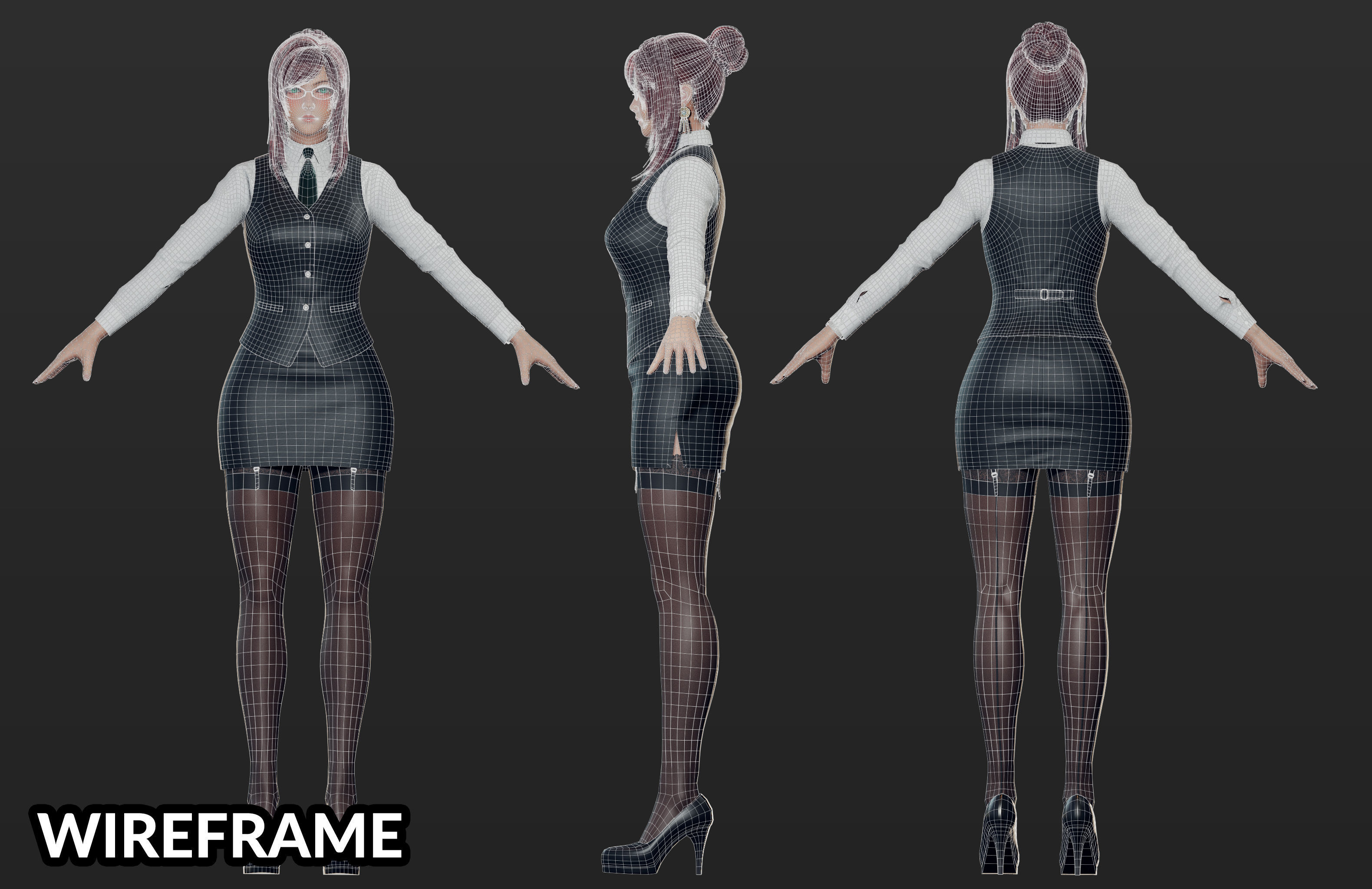 Primrose Deluxe Version - Game Ready Low-poly 3D model_15