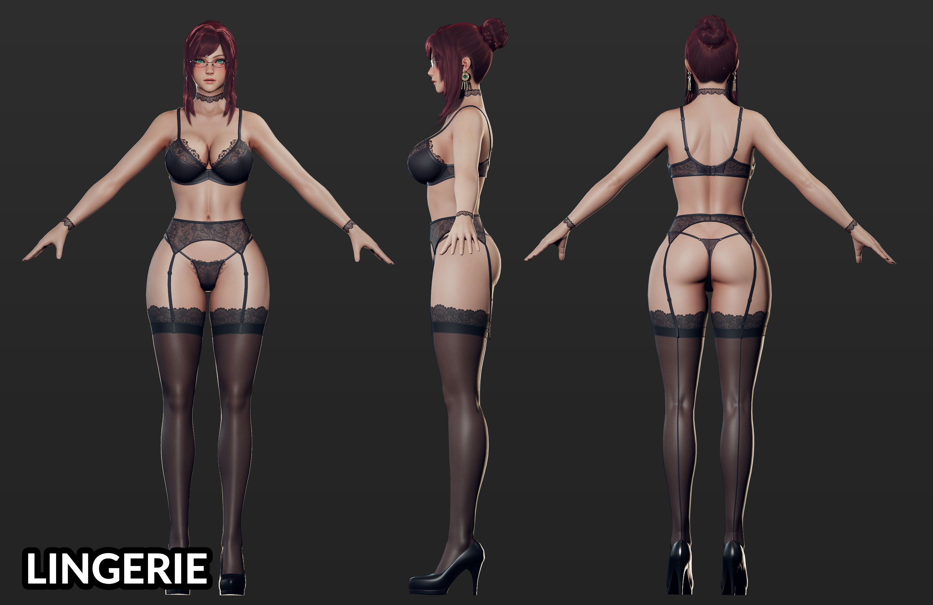 Primrose Deluxe Version - Game Ready Low-poly 3D model_16