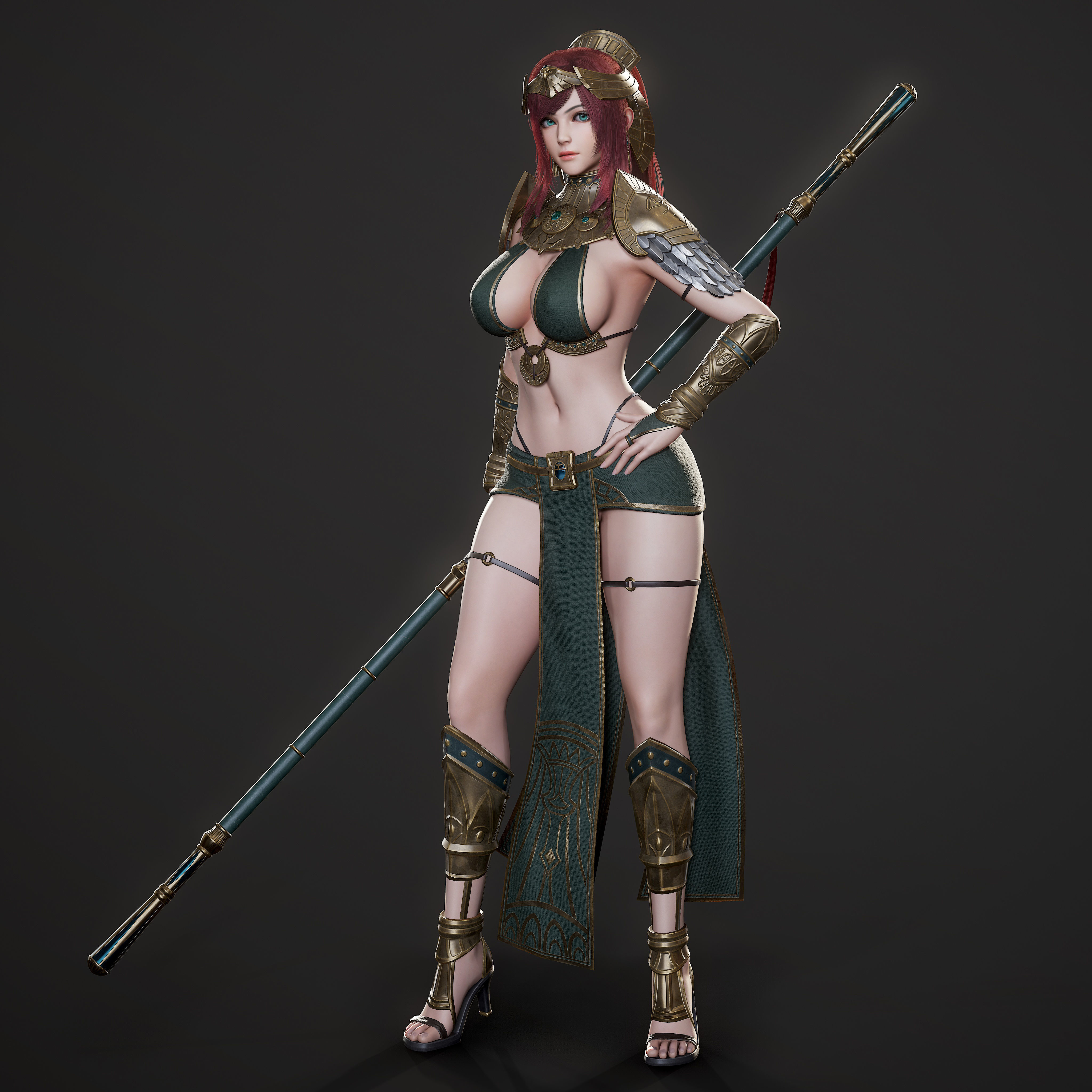 Primrose Deluxe Version - Game Ready Low-poly 3D model_11