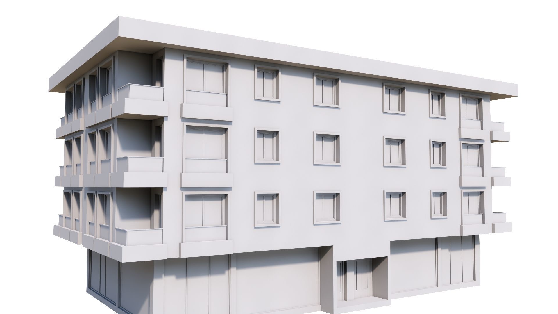 HOUSE 101 Low-poly 3D model_51