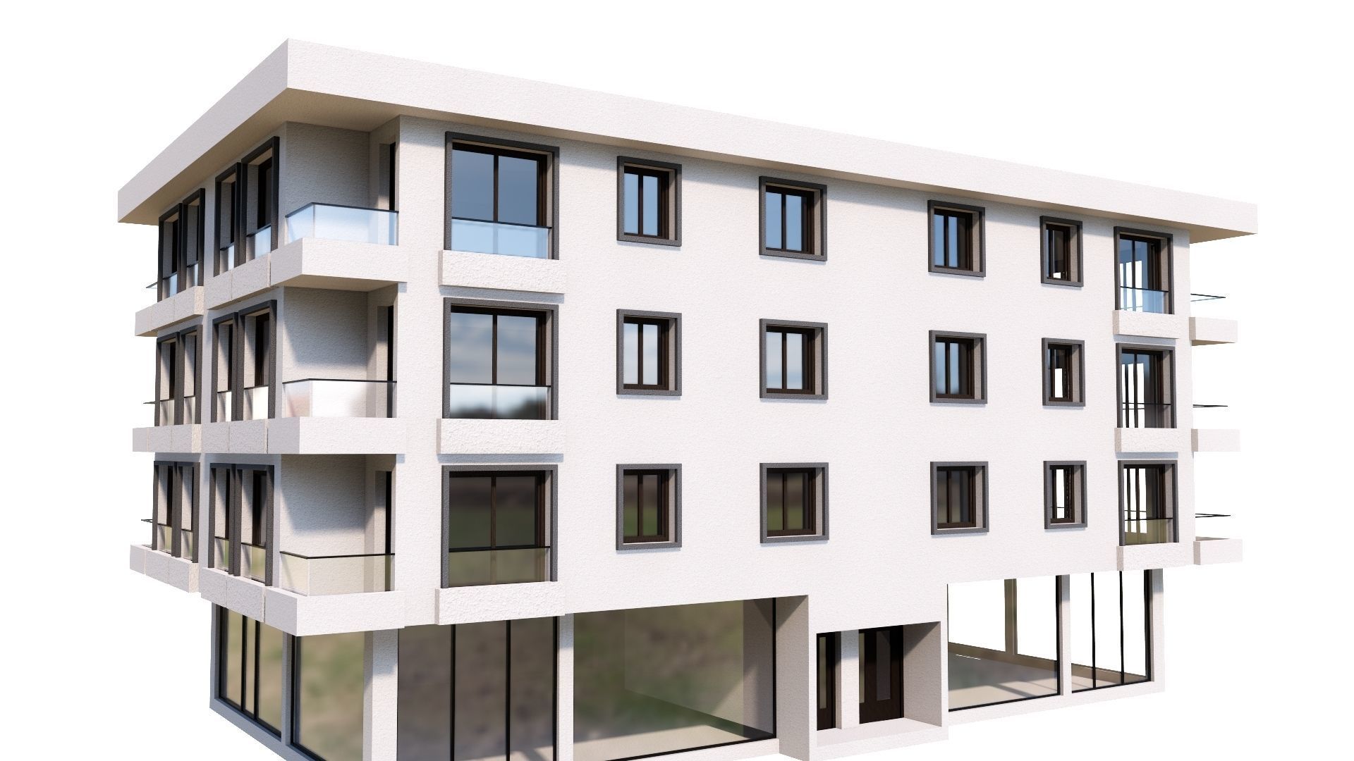 HOUSE 101 Low-poly 3D model_31