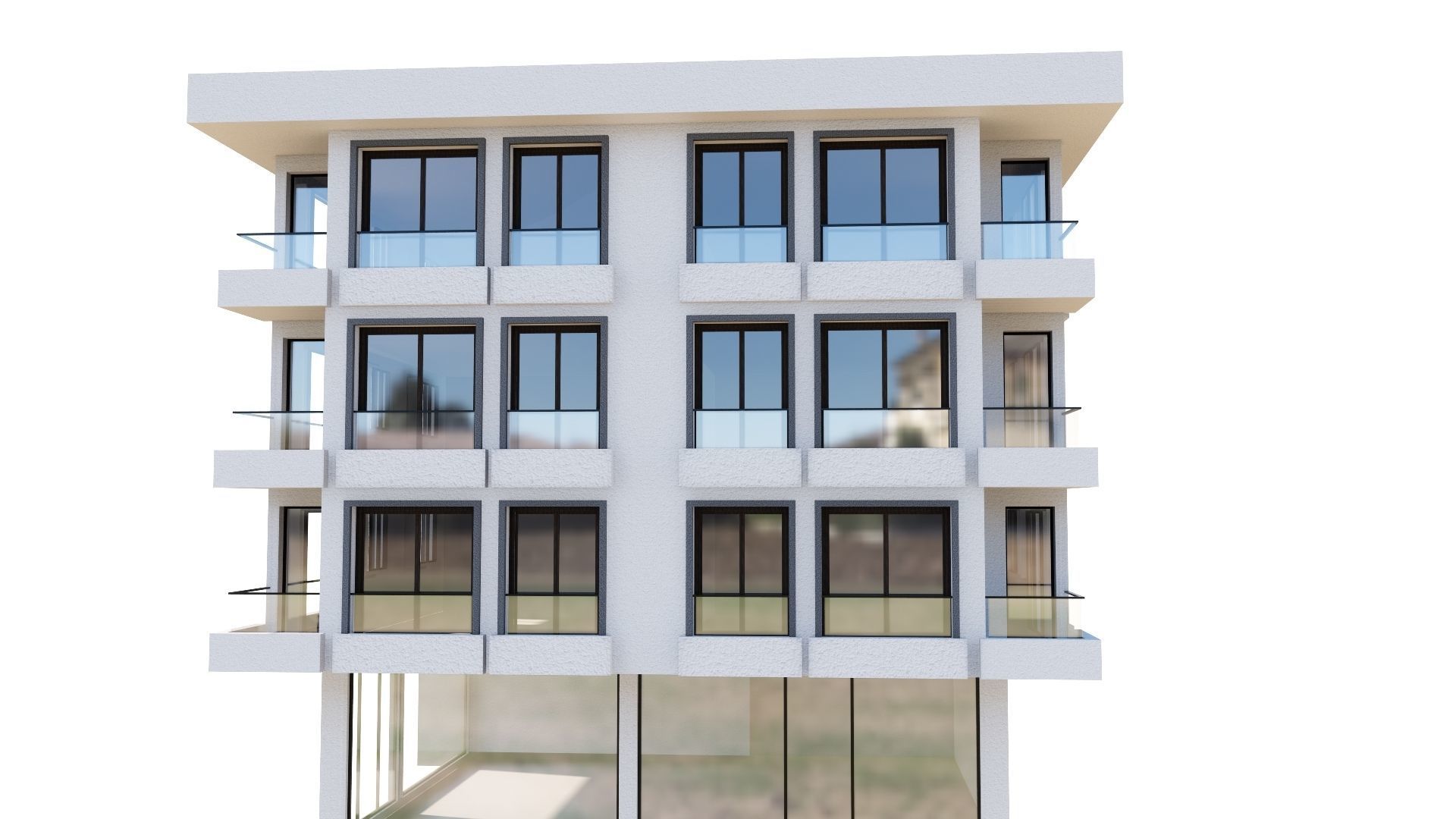 HOUSE 101 Low-poly 3D model_17