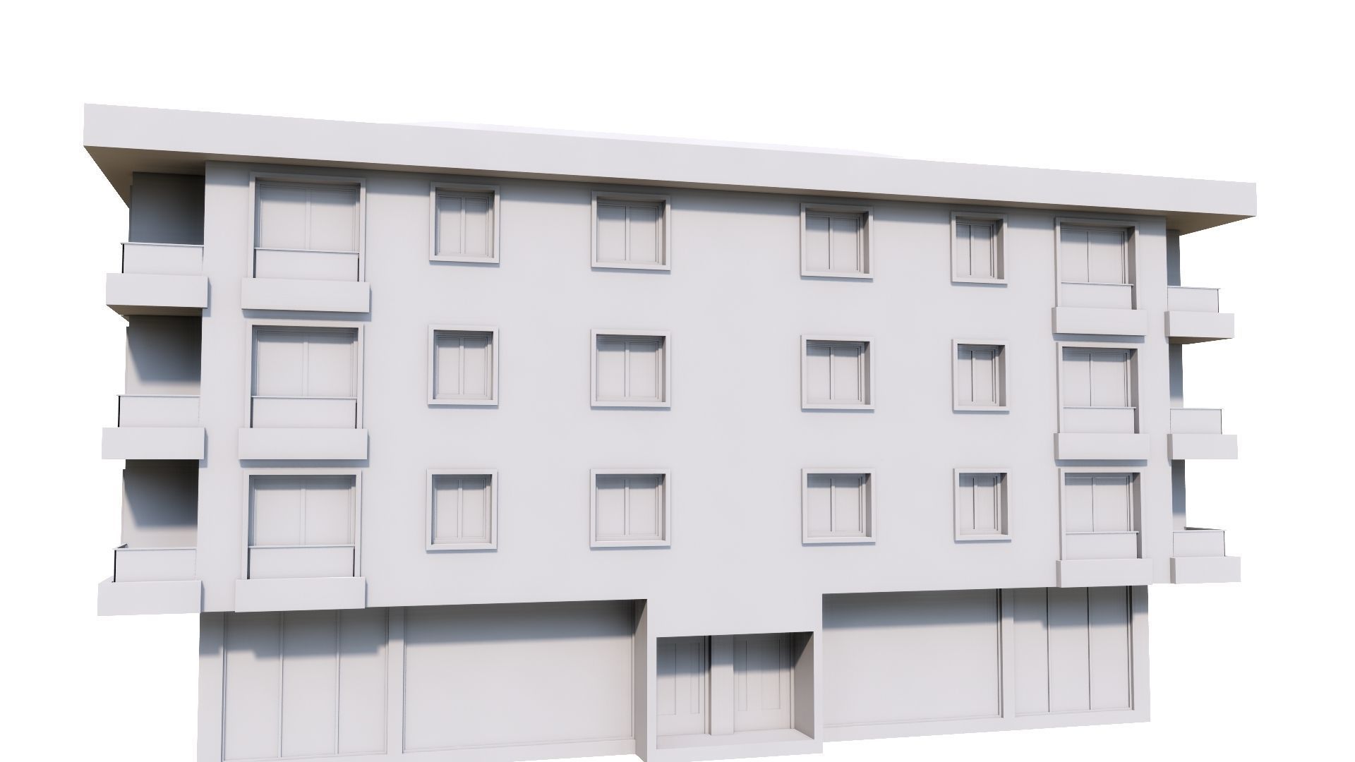 HOUSE 101 Low-poly 3D model_56