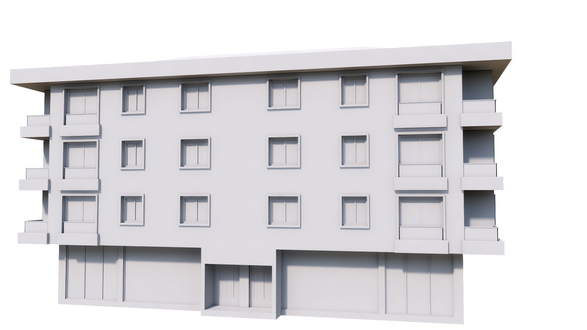 HOUSE 101 Low-poly 3D model_63