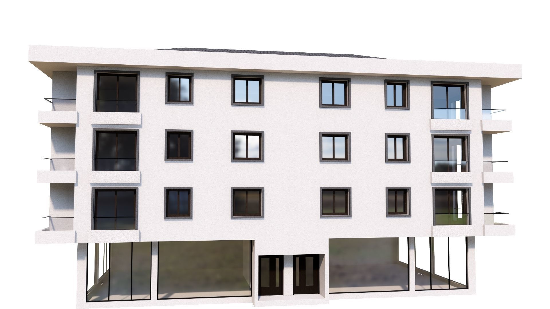 HOUSE 101 Low-poly 3D model_38