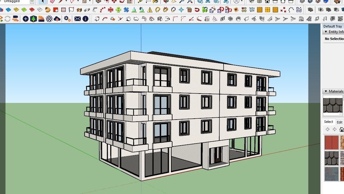 HOUSE 101 Low-poly 3D model_1