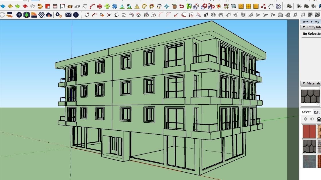 HOUSE 101 Low-poly 3D model_5
