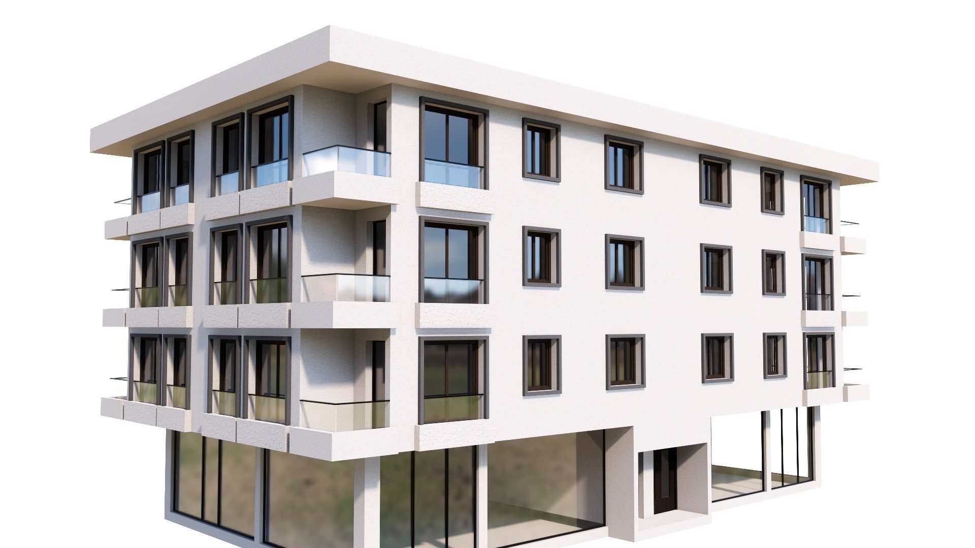 HOUSE 101 Low-poly 3D model_25