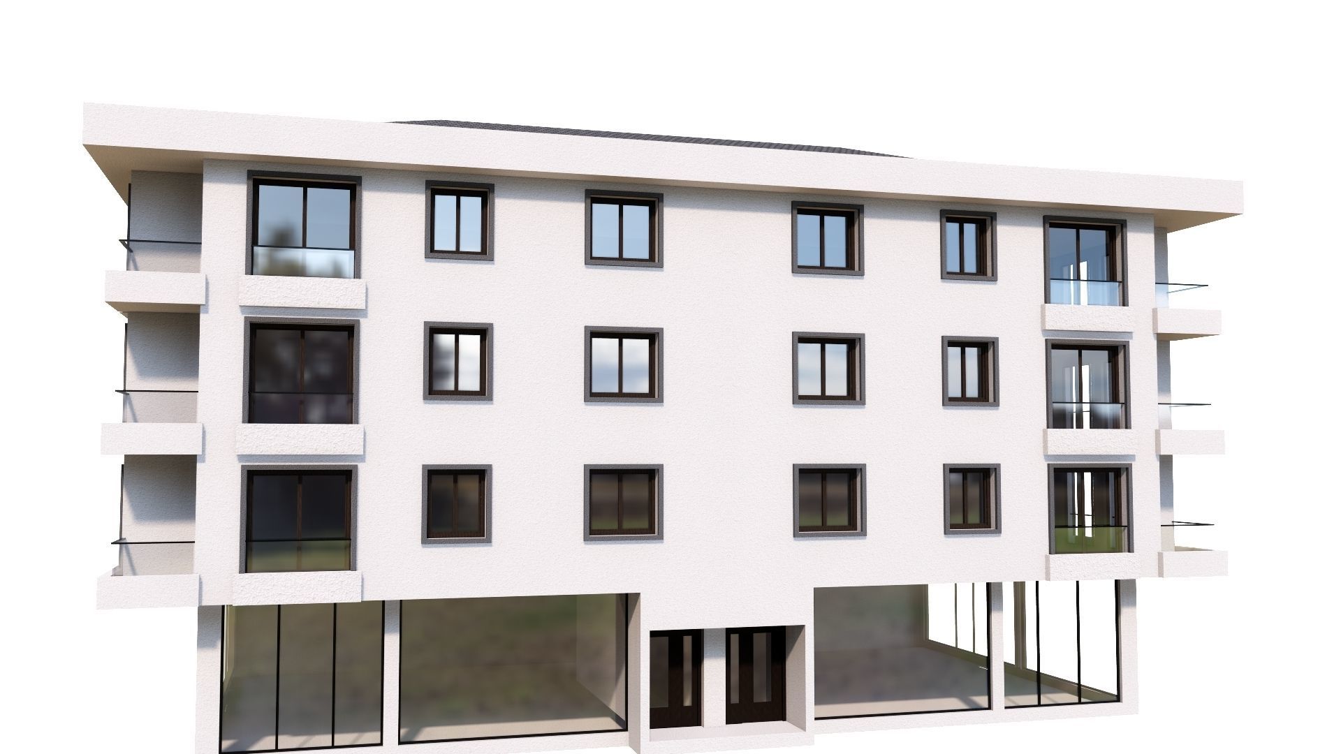 HOUSE 101 Low-poly 3D model_36