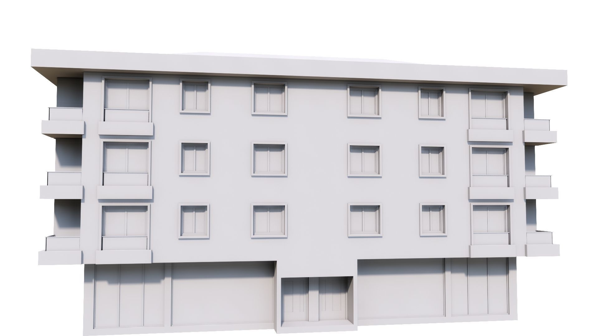 HOUSE 101 Low-poly 3D model_58