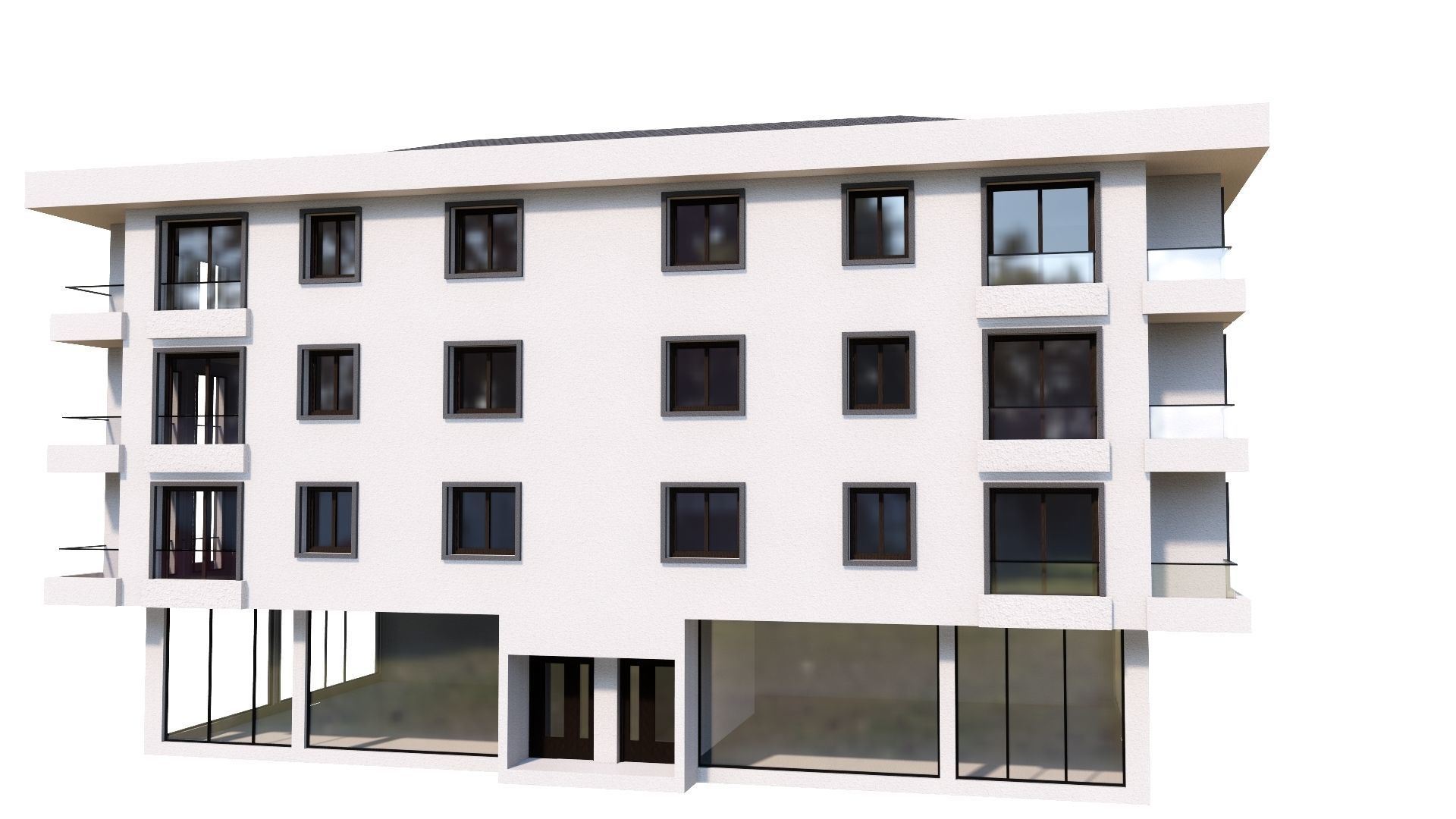 HOUSE 101 Low-poly 3D model_43