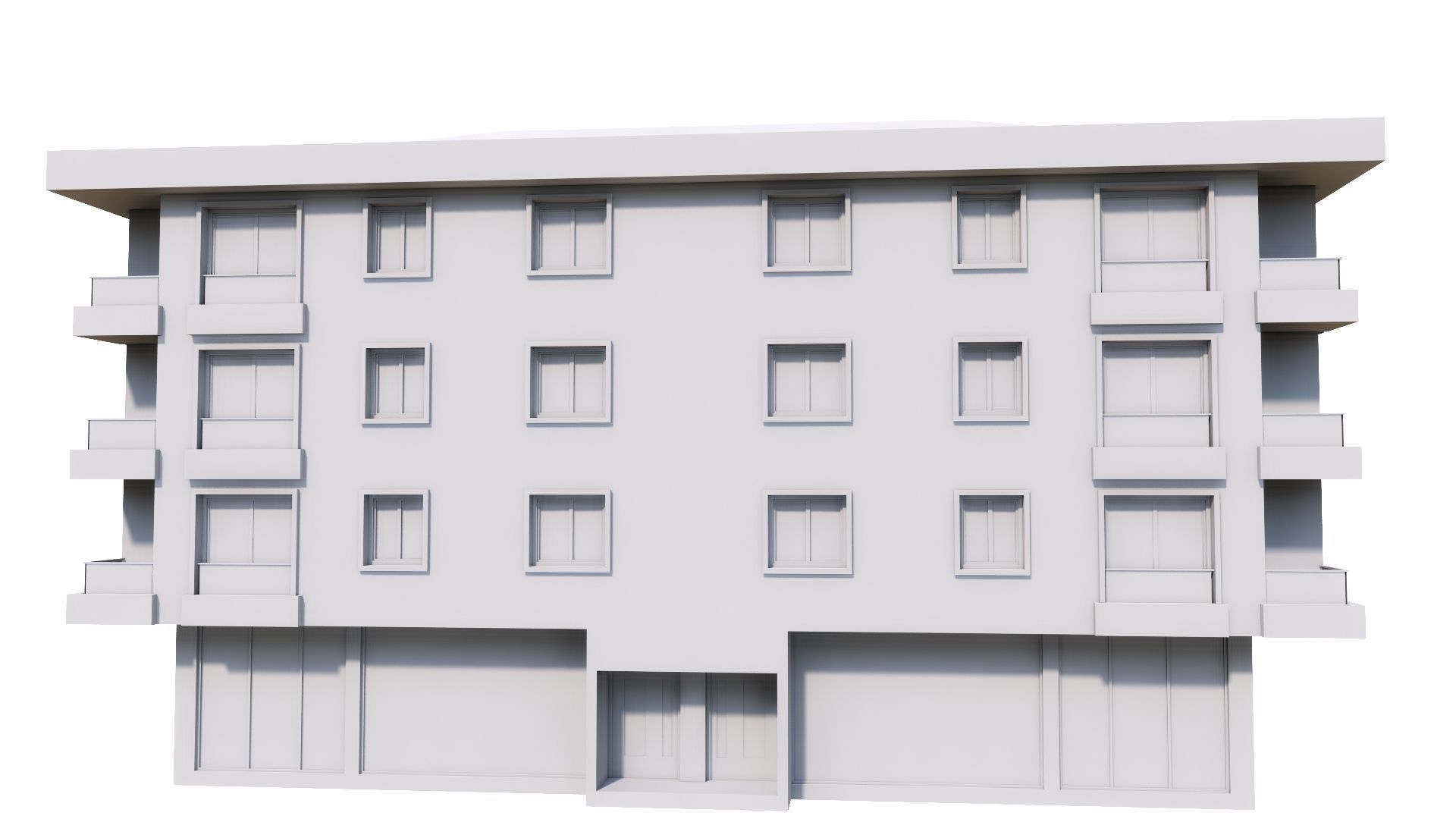 HOUSE 101 Low-poly 3D model_62