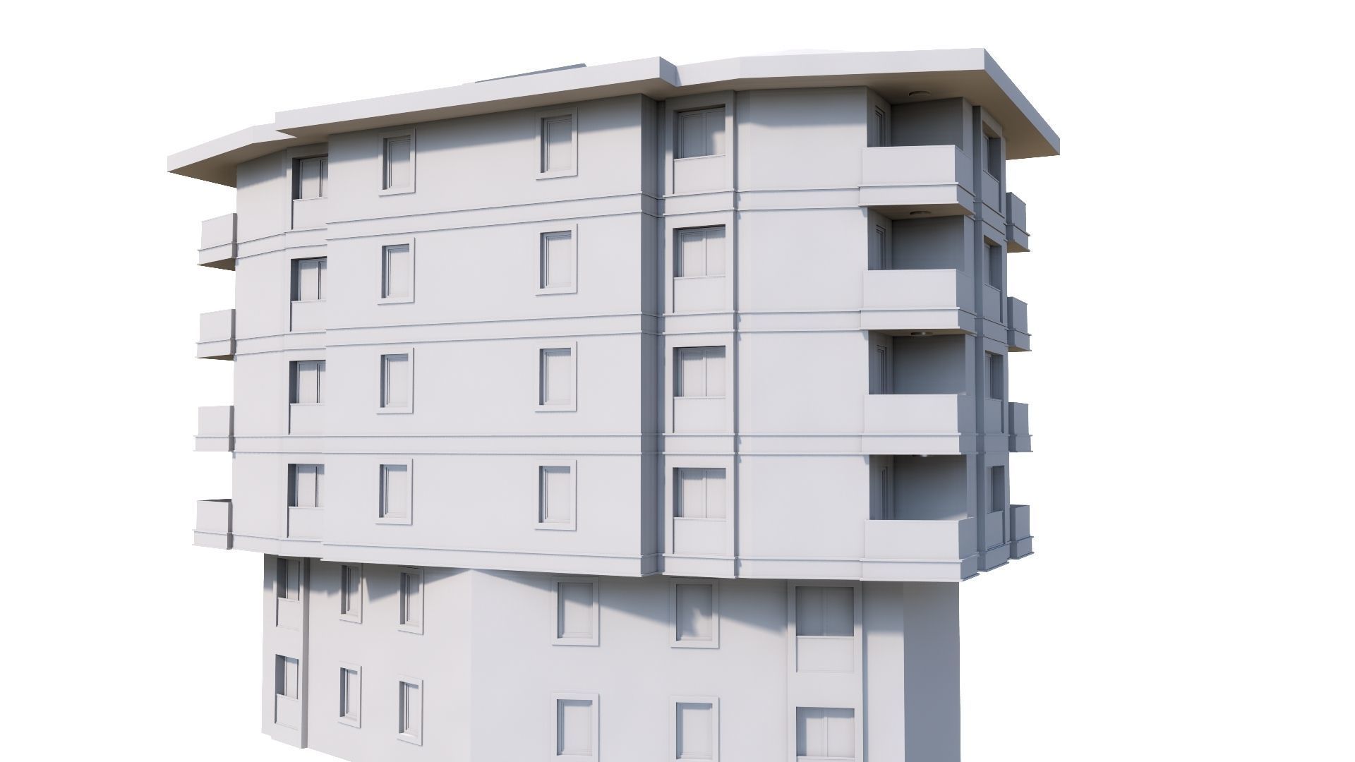 HOUSE 104 Low-poly 3D model_45