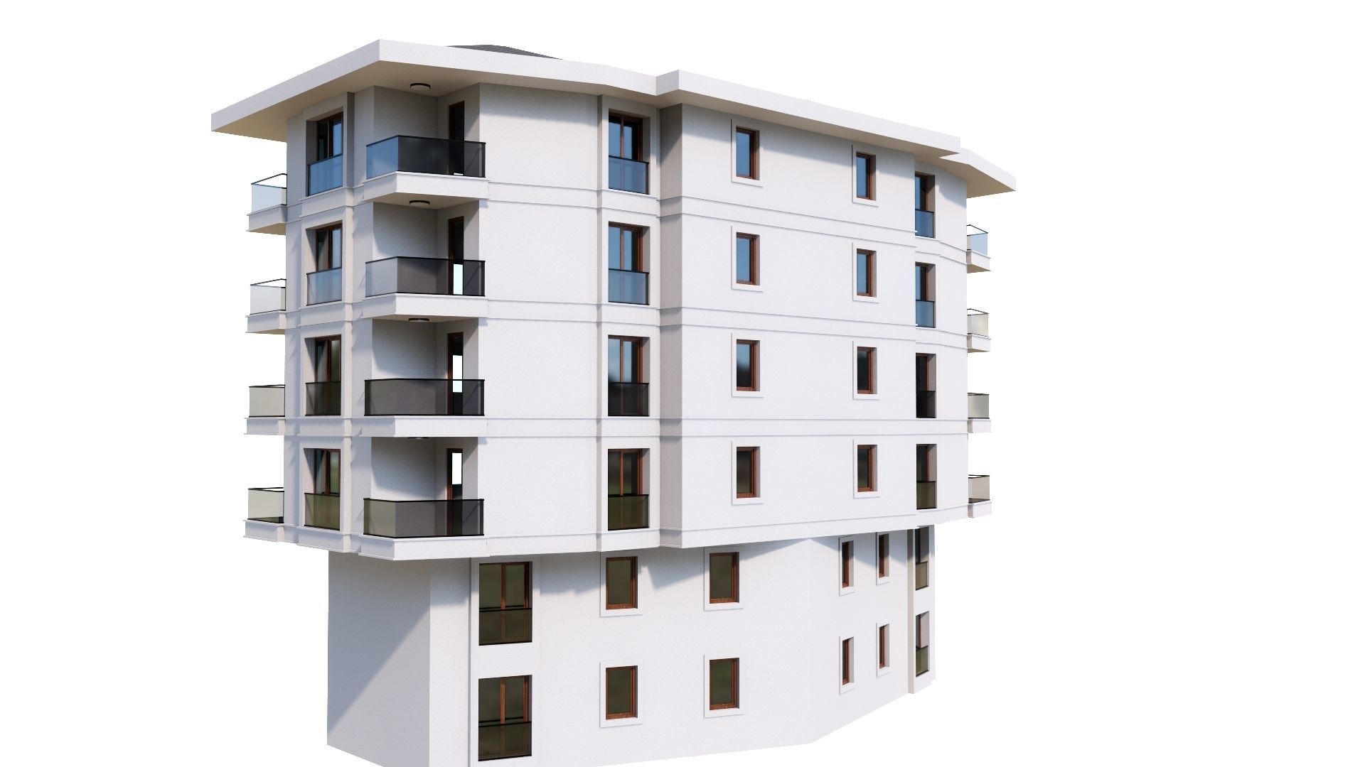 HOUSE 104 Low-poly 3D model_25