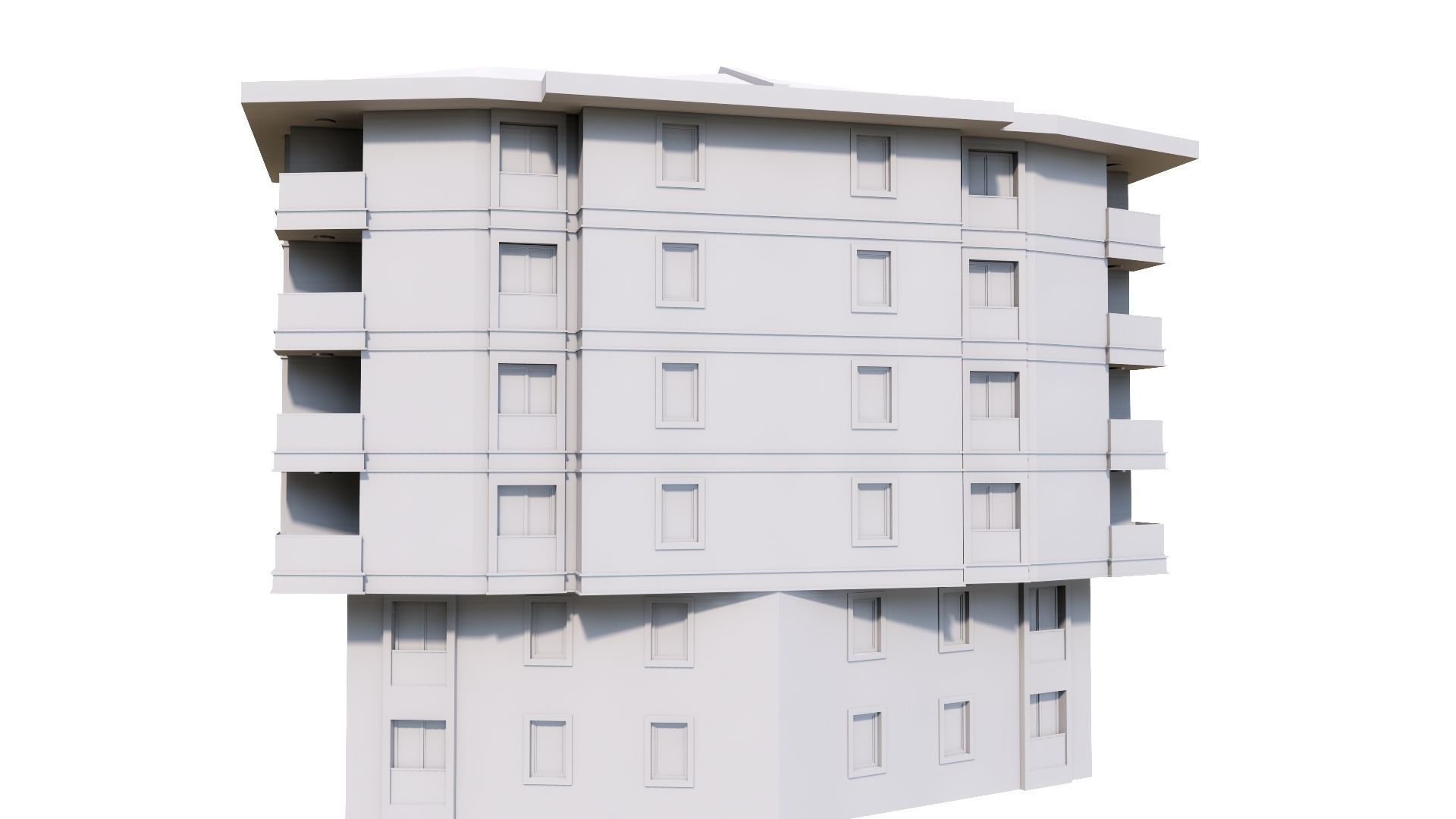 HOUSE 104 Low-poly 3D model_53