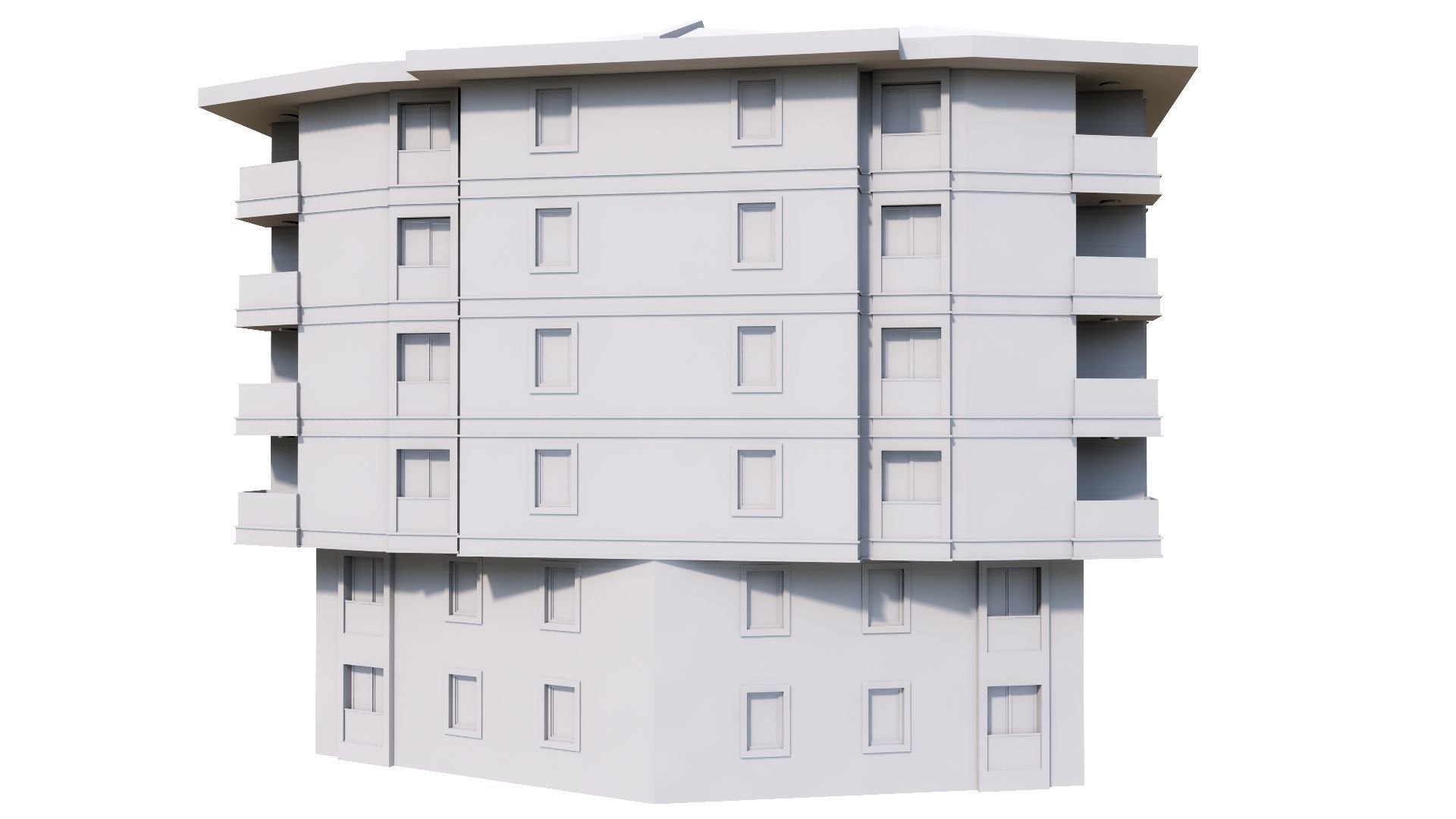 HOUSE 104 Low-poly 3D model_60