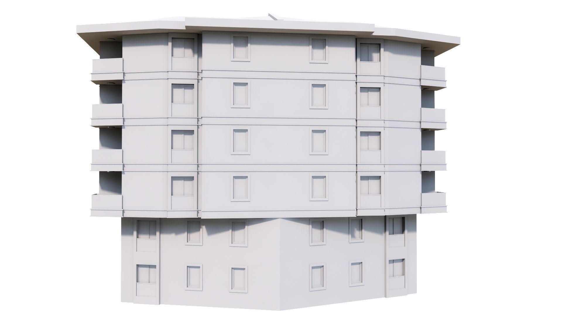 HOUSE 104 Low-poly 3D model_56