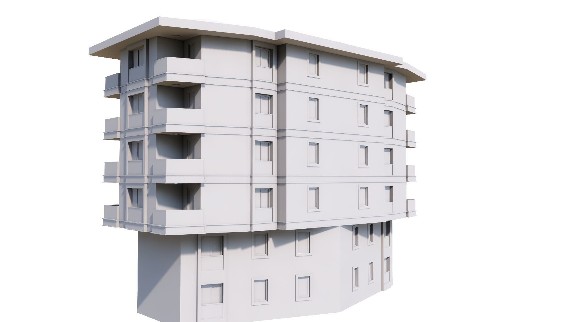 HOUSE 104 Low-poly 3D model_47