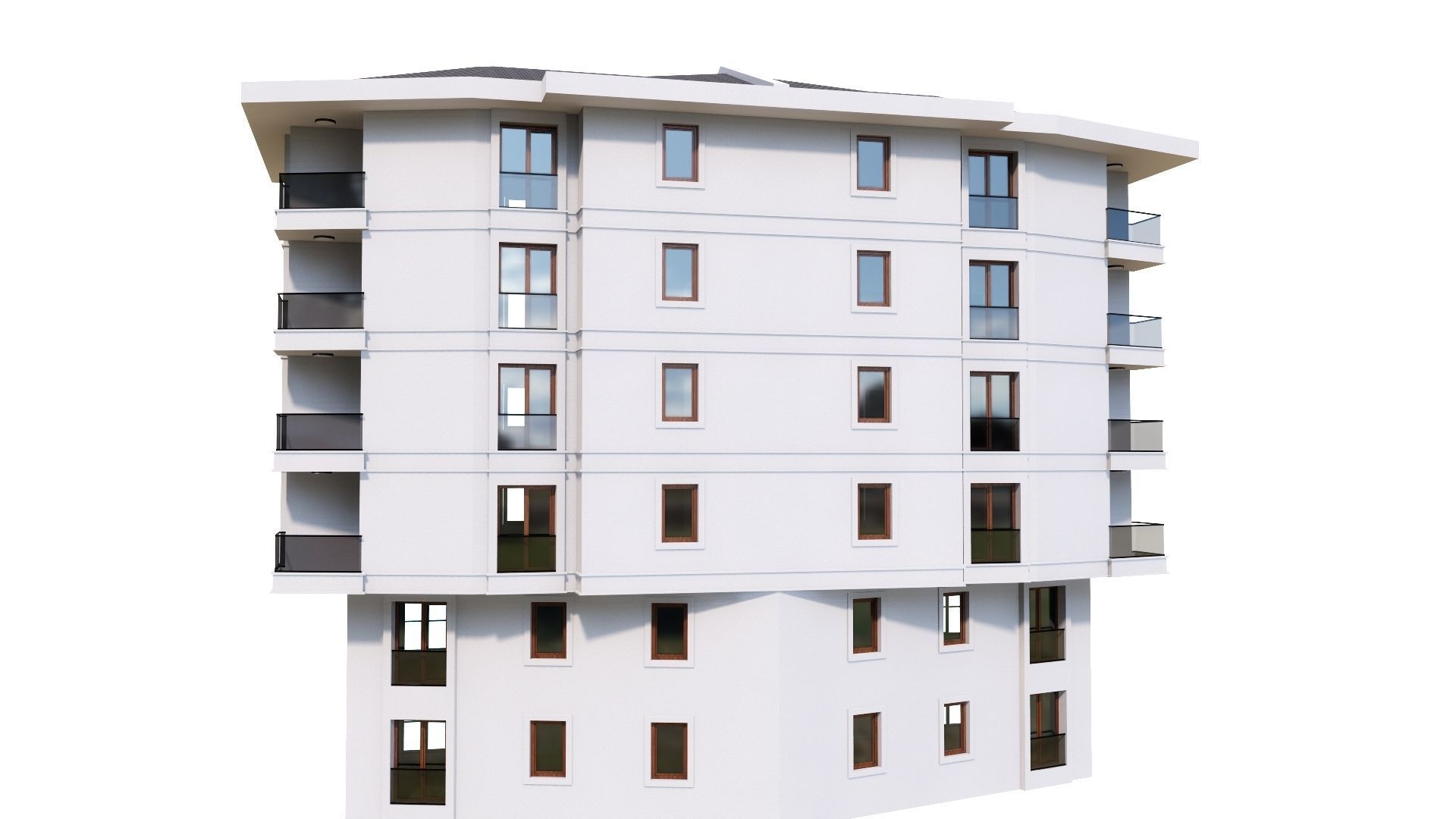 HOUSE 104 Low-poly 3D model_34