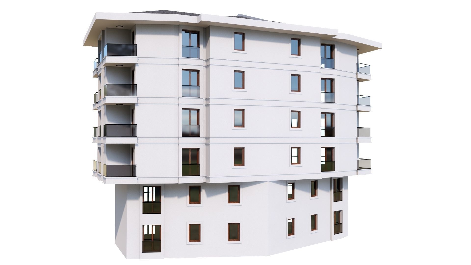 HOUSE 104 Low-poly 3D model_32