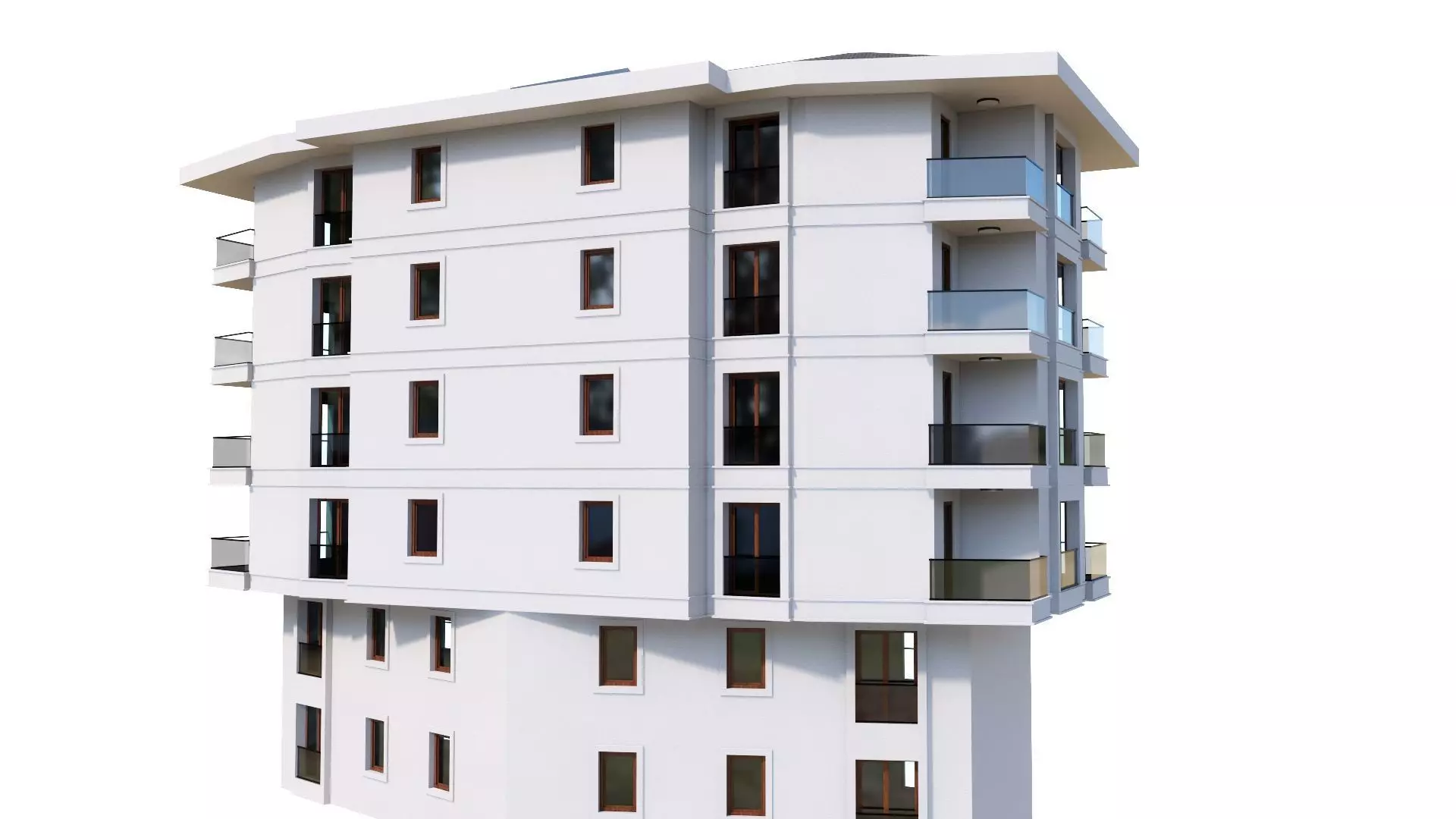 HOUSE 104 Low-poly 3D model_0