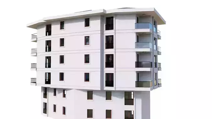HOUSE 104 Low-poly 3D model